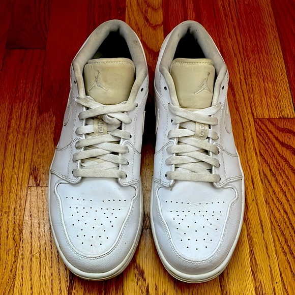 Nike Shoes Mens White Air Jordan Low Sneakers Poshmark